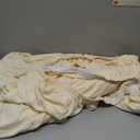 PrinceDeco Stretch Sofa Slipcover 1 Piece Sofa Cover for 3 Cushion Couch Furniture Protector/Cover Couch with Elastic Bottom Soft and Durable Sofa Cover Pet Protector (Sofa, Cream)