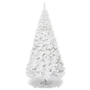 7Ft-Artificial-PVC-Christmas-Tree-W-Stand-Holiday-Season-Indoor-Outdoor-White