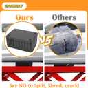 Rubber Blocks for Car Lift, 4 Pack Car Lift Pads 6.3" x 4.7" x 4", Reinforced Surface Lift Blocks Resist Cuts & Wear, Anti-Slip Auto Lift Pads for Lifted Trucks, Jeeps, Off-Road Vehicles