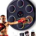Music Boxing Machine for Adults, Boxing Machine Wall Mounted Music with Gloves, Boxing Music Workout Machine for Home, Indoor and Gym (Ellipses)