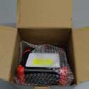 LED Rechargeable Work Light with Clamp, 2100LM Super Bright COB Magnetic Work Light with 3 Light Modes, 270 & 180 Rotation, Waterproof, Perfect for BBQ, Jobsite, Workshop, Car Repairing (Black 1Pack)