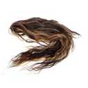 Long Curly Ponytail Extension for Women Chic Clip Hairpiece Elegant Wavy Design Comfortable High-temperature for Fashionable Looks (Brown)