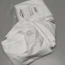 Pureegg Rectangle Table Cloth 60" x 102" – Durable Polyester Tablecloth Offers Reusable & Washable Protection, Ideal for Outdoor Party, Picnic, Wedding, Banquet and Birthday, 4 Pack, White