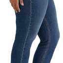 Lee Women's Plus Size Legendary Mid-Rise 21" Capri Jean