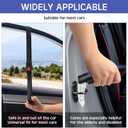 BBTO 4 Pcs Door Handle Assist for Elderly with Assist Support Grip Multifunction Grip Car Door Latch Handle for Seniors and Handicapped(Blue)