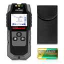 HANMATEK Stud Finder Wall Scanner Detector with Pro Smart Sensor, Audio Alarm and HD LCD Display, 5 in 1 Upgrade Wood Exact Mode Stud Finder Tool for The Center Edge of Metal, Studs, AC Wire, Pipe