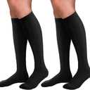 30-40mmHg Medical Graduated Compression Socks for Women&Men Circulation-Compression Stockings-Knee High Socks for Support,Hiking,Running