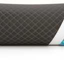 YZ HOME Long Body Pillow for Adults - Firm Body Pillow Insert with Shredded Blue Memory Foam, Adjustable Height, Soft Support for Side Sleeping, Pregnant Women, Washable (20x54 Inch, Grey)