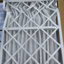 Aerostar 20x25x4 MERV 8 - 6 Count - High Efficiency Pleated HVAC, Furnace & Air Conditioner Filters - Removes Dust, Lint, Mold & Allergy-Causing Pollen