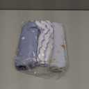 hahaland Muslin Swaddle Blankets Bamboo - 3-Pack, 1 Large (47" x 47") & 2 Standard (38" x 40") - Breathable Silky Soft Receiving Blankets Swaddles for Newborns Baby Boy Gifts Newborn Essentials, Blue