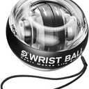 JIN BD Wrist Trainer Ball Auto-Start Gyroscopic Forearm Exerciser Gyro Ball for Strengthen Arms, Fingers, Bones and Muscles