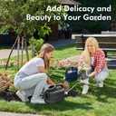 2 Gallon Watering Can for Outdoor Plants, Plant Watering Can with Removable Long Spout and Stainless Steel Sprinkler Head, Large Water Can for Garden Flowers Vegetables