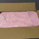 MIZOK Dog Pee Pads Extra Large 28"x34", Potty Pads for Big Dog Breeds, Super Absorbent & Leak-Proof, Pink Cherry Blossom Prints, Thick & Heavy, 4 Adhesive Tabs, XL (40 Counts)