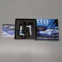 Fit for Honda CRV 2007-2021 Fog Light Bulbs or DRL, 6000K Cool White 700% Brightness, Real 1:1 Size Plug and Play, Pack of 2
