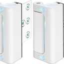 Door Lock for Front Door Kids Safety - Home Security Door Reinforcement Locks Child Proof for Doors Latches for Top of Inside Childproof Flip for Night Bedrooms Apartment Add Extra Lock
