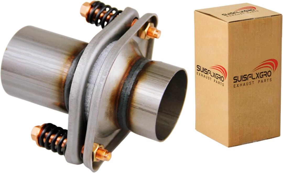Exhaust Flex Spring Flanges 100% 409L Stainless, Spring Joint For Aftermarket (2.5"X6")