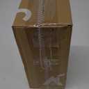 Glass Shade Straight Cylinder Glass Lamp Shade Replacement with Multiple Effects (Stripe Straight Cylinder) (3.5 x 8)