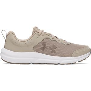 Under Armour Men's Charged Assert 10, (203) Timberwolf Taupe/ Khaki Base/ Taupe Dusk, 12, US