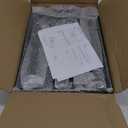 Lawn Leveling Rake,Stainless Steel Lawn Leveler with 30x10 Ground Plate, 78 Adjustable Long Handle, Level Yard Tool for Grass, Golf Field, Level Soil or Dirt Ground Surfaces-Green