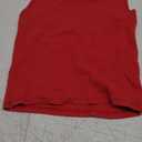 Danysu Women Rib Tank Top Padded Workout Top Square Neck Crop Tank Fitted Basic Cami Tops (Small, Hot Red)