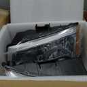 Headlights for 2003-2006 Chevy Silverado Avalanche 1500 2500 Clear Reflector Black Housing without Factory Cladding 2PC Passenger Driver Side Headlamp