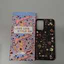 Petitian for Moto G Power 5G 2024 Case with Wallet - Women Girls Cute Girly Aesthetic Unique Design Leather Credit Card Holder Cardholder Stand Wristband for Motorola G Power 5G 2024, Grow Flower