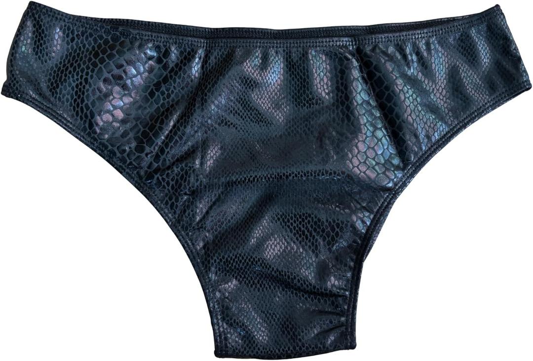 Mens Bodybuilding Posing Trunks  Classic Physique Style in Anaconda Material | IFBB & NPC approved (Large)