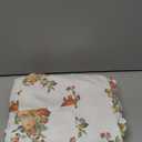 Anoumcy Floral Print Sweatpants Joggers for Women Fall Winter Flower Printted Lounge Pants Trousers with Pockets White (Small, White-floral Print)