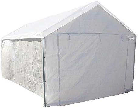 Caravan Canopy Tent Sidewalls for Domain Carport with Straps, Ideal for Garage Storage
