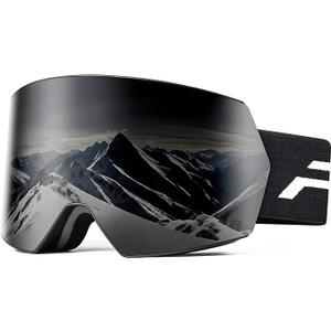 Ski Goggles Frameless Snow Snowboard Goggles for Men Women Anti-fog UV400 Protection,for Skiing & Snowboarding