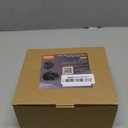 BESTTEN Keyed Alike Exterior Door Knob with Key Lock and Deadbolt, All Keyed Same, Matte Black Entry Door Knobs with Lock and Keys for Entrance and Front Door