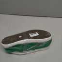 Unisex Classic Slip On Sneakers,Low-Top Casual Canvas Shoes for Woman Comfortable Flats Breathable (Green)