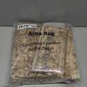 2x8 Light Brown Area Rug Runners for Hallways Washable Vintage Distressed Carpet Low Pile Non Slip Indoor Retro Soft Long Accent Rug Bedroom Kitchen Bathroom Laundry Dining Living Room