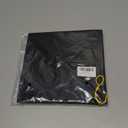 Unisex Adult Matte Graduation Cap with Tassel Year Charm (One Size, Black With Gold)