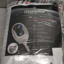 Beautyrest Wearable Electric Poncho Wrap Blanket, Ultra Soft Sherpa & Berber Fleece Heated Throw, UL Certified & Oeko-TEX, 3 Heat Settings & 2 Hour Auto Shutoff, Gift-Ready, 50" x 64", Grey Plaid