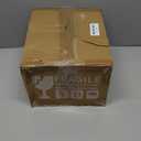 Leeden Lazy Susan Organizer for 26" Diameter Corner Lazy Susan, Plastic Kitchen Cabinet Storage Bins with Handle, 4 Packs, 1/8 Wedge - Food Safe, BPA Free