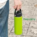 2 x Chug Lid for Hydroflask 12 16 18 20 32 40 64 oz, Spout Lids Replacement for Hydro Flask Wide Mouth Water Bottle, Compatible with Iron Flask,Thermoflask,Takeya,Simple Modern BPA-Free&Leak-Proof