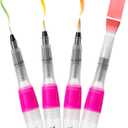 Mr. Pen- Watercolor Brush Pens, 4 pcs, Large Watercolor Brushes Set, Watercolor Pens for Adults, Water Brush Pen