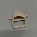 ChooKaChoo 2 Pack Baby Teething Toy Silicone Teething Mitten for Babies Over 3 Months Anti Dropping Wrist Hand Teethers Baby Chew Toys for Sucking Needs, BPA Free (Blue & Caramel)