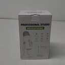 ZealSound Wireless Microphone, USB Mic for iPhone PC iPad Android Phone-Cordless Condenser Desktop Microphones with Mute Echo Monitor Volume Gain 2.4GHz for Podcast, ASMR, Gaming, YouTube Video/K66 Black