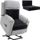 Extra Large Recliner Set Cushions for Elderly, 100% Memory Foam, 20x33 Height Couch Cushion Support, Back Support Chair Cushions, Non-Slip, Thicker and Supportive, Durable