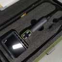 Anykit Articulating Borescope, 210 Two-Way 0.22in Slim Probe Endoscope with High-Brightness LED Lights, 4.3" IPS HD Video Inspection Snake Camera for Automotive Engine Inspect - 4FT