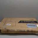 TAVR Universal Floor TV Stand Base for 32-75 Inch TVs up to 110 Lbs with Swivel Height Adjustable Mount, Black Tempered Glass Base for Media Storage and Space Saving