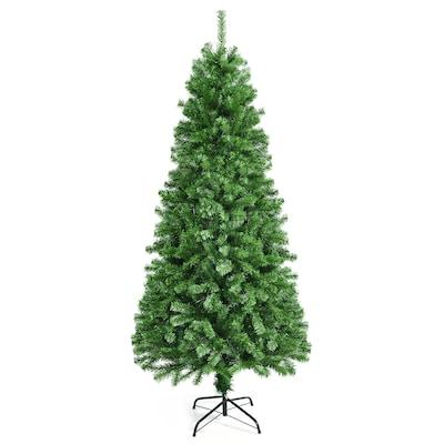 7-ft Pre-lit Artificial Christmas Tree with Multicolor