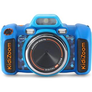 VTech KidiZoom Duo Camera FX Kids Digital Dual Cameras, Blue