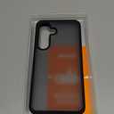 TORRAS Guardian Shockproof for Samsung Galaxy S25 Case, [12FT Military Grade Drop] Thin & Soft Touch for Samsung S25 Case, Translucent Matte Protective Slim Case for Samsung S25, Black