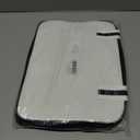 PU Leather Pickleball Bag with Shoe Compartment, Large Pickleball Tote Bags for WomenMultifunctional Pickleball Bags (Small, New White)