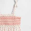 Gap Girls' Smocked Tank Top (White, M)