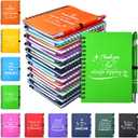 40 Pcs/20 Sets Employee Appreciation Gifts Bulk, Inspirational Notebooks with Motivational Pens for Staff, Thank You Gifts for Coworkers, Teachers, Team, Nurse, DSP, Office, School, Christmas