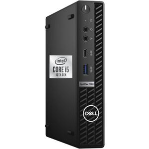 Dell OptiPlex 7080 Micro Form Factor Mini Business Desktop, Intel Core i5-10500T Processor, 16GB RAM, 512GB PCIe SSD + 1TB HDD, DisplayPort, RJ45, Wi-Fi 6, Windows 11 Pro, Black